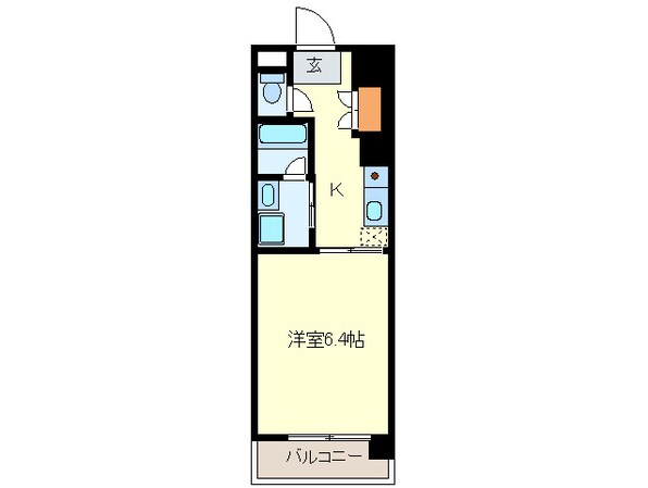 Ceres鶴舞の物件間取画像